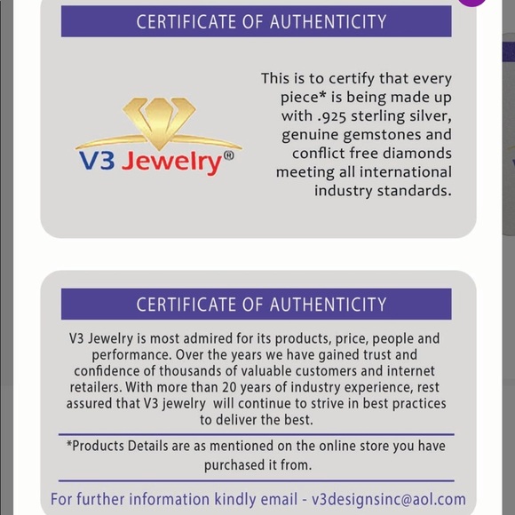 NWT Sky blue certified topaz 18k goldplated ring - Picture 5 of 13